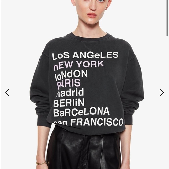 Anine Bing Tops - Anine bing city love sweatshirt NWOT